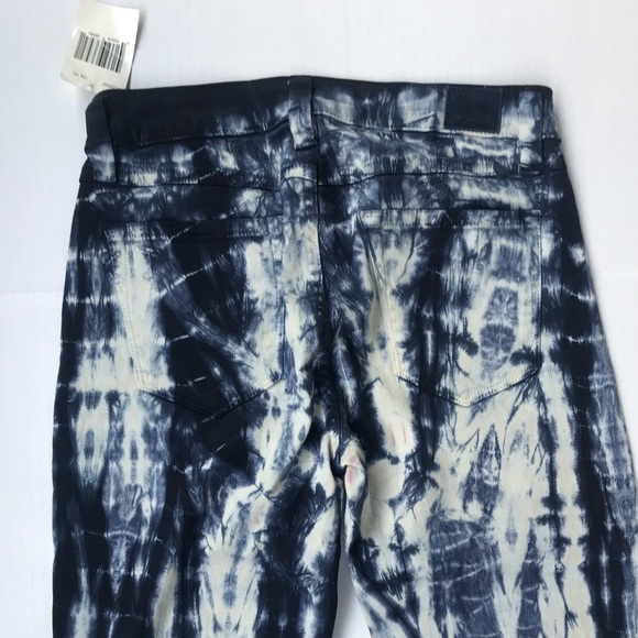 GUESS BRITTNEY ANKLE SKINNY TIE-DYE JEANS SIZE 26 - Picture 7 of 7